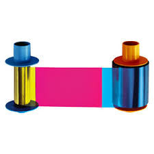 HID Fargo YMCK Full-Color Ribbon: Full-Color Ribbon with Resin Black Panel Genuine HID Fargo part number 84051 (084051) Prints 500 images per roll HID Fargo 84051 YMCK color printer ribbons are for use with the following HID Fargo ID card printers: HDP5000 (HDP 5000) HDP5000e (HDP 5000e)